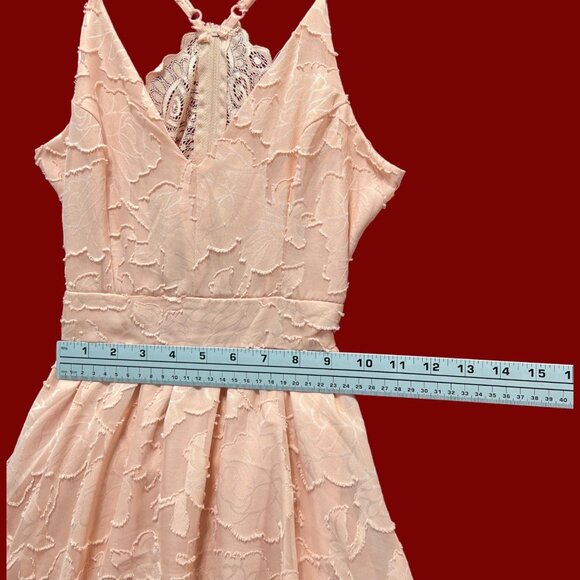 Rue 21 - Women's Summer Sleeveless High Low Hem Ruffle Dress - Pink - XXS - Picture 4 of 16